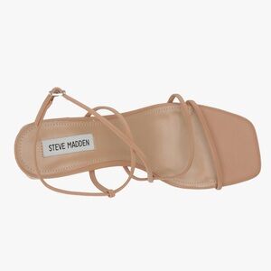 Steve Madden Tan Strappy Heels